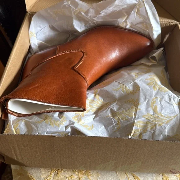 Brown Leather woman’s boots - Picture 6 of 7